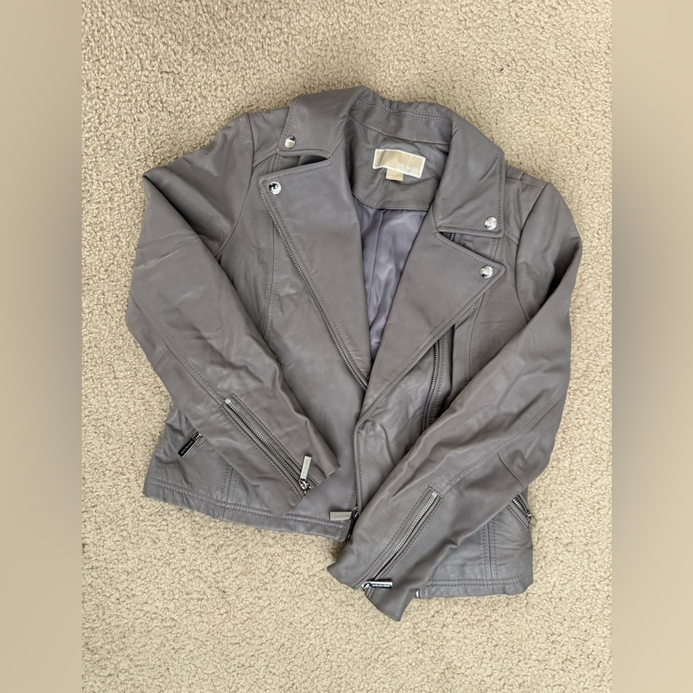 Michael Kors Genuine Leather Jacket